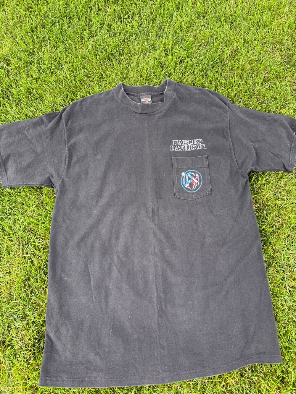 Harley-Davidson Men’s Black Pocket Logo T-Shirt 2XL